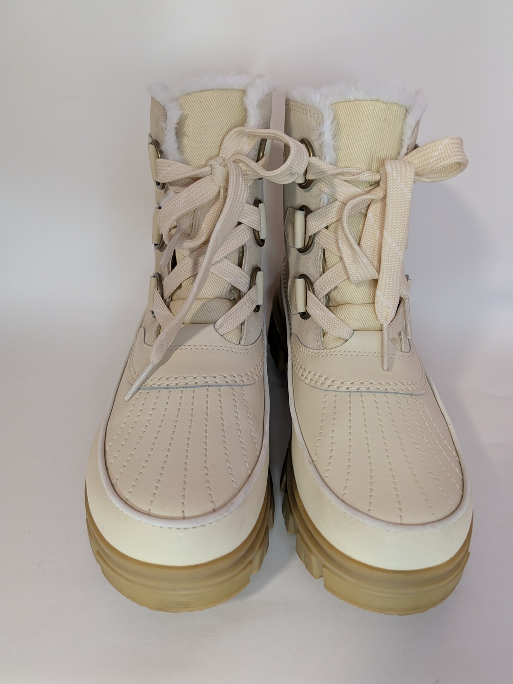 SOREL Tivoli V Womens Waterproof Winter Snow Boots Size 9.5 Honey Sea Salt - Picture 14 of 16